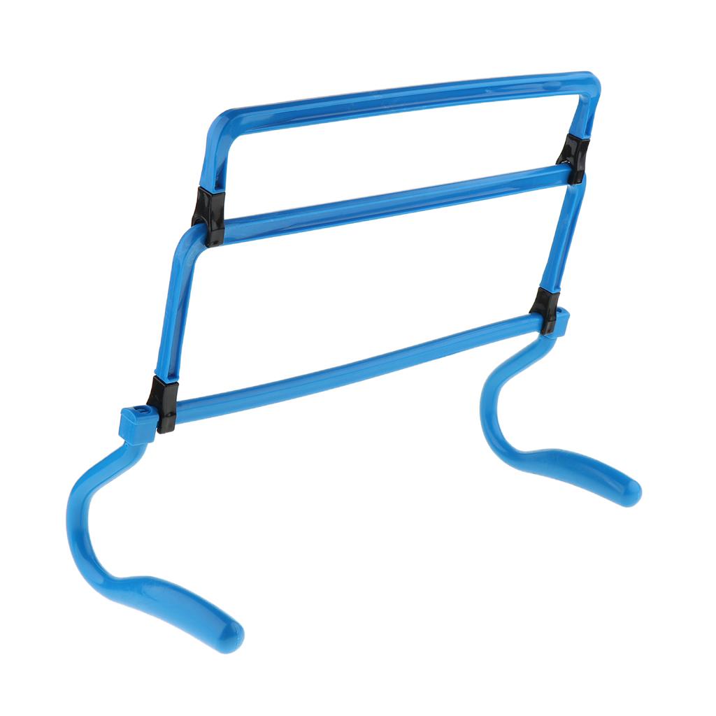 Fordable Soccer Training Hurdles Speed Agility Hurdle Football Hurdle Blue