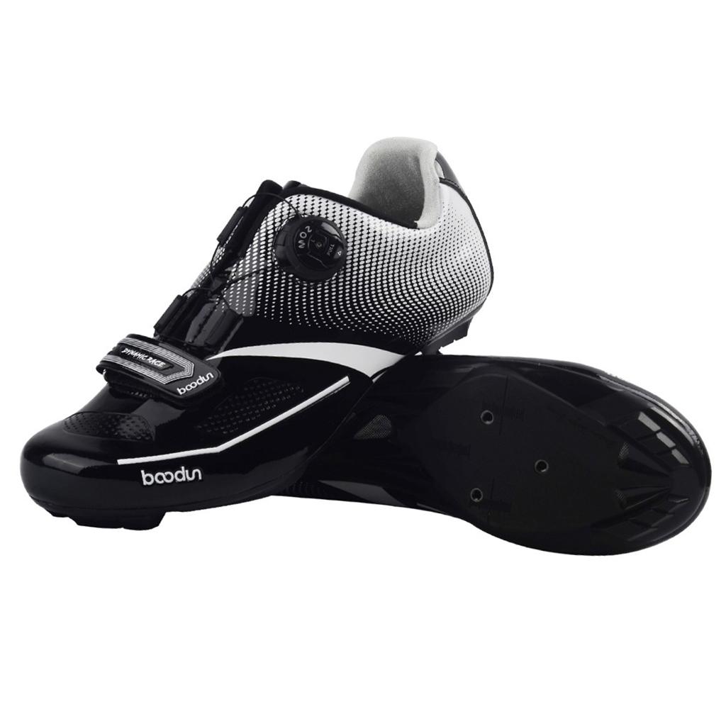 Road Cycling Shoes Professional Bike Bicycle Biking Shoe Sneaker Black 39