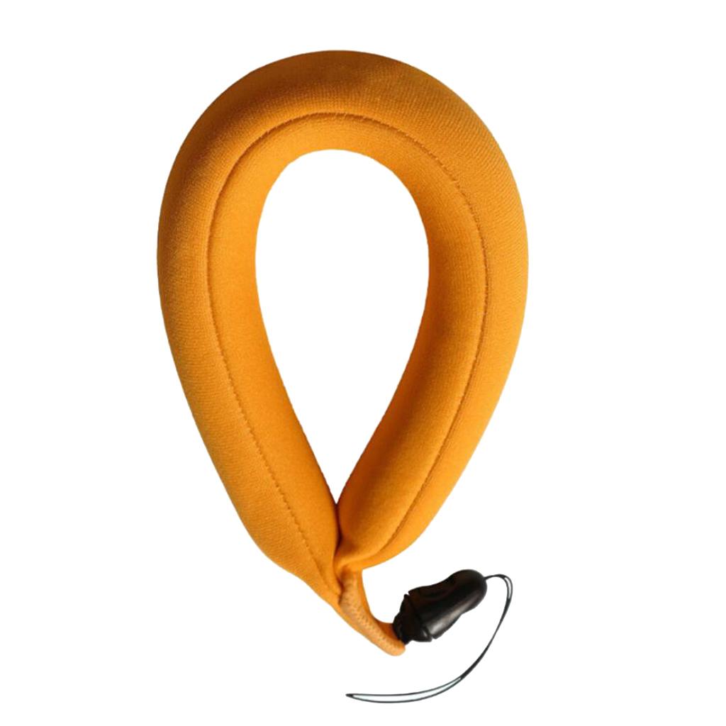 Waterproof Camera Floating Wristband Strap for Scuba Diving Swiming Orange