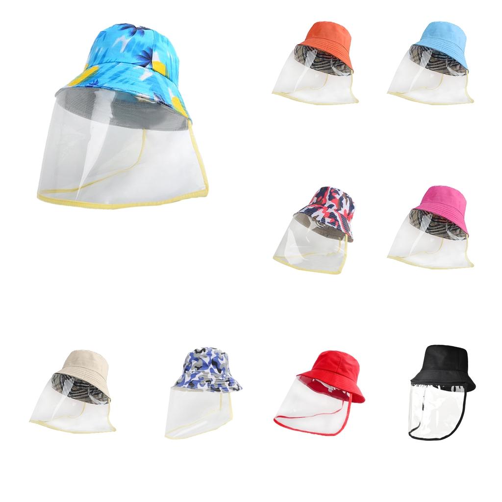 Bucket Hat Windproof Sun Protection Outdoor Fishing Boonie Hat Black