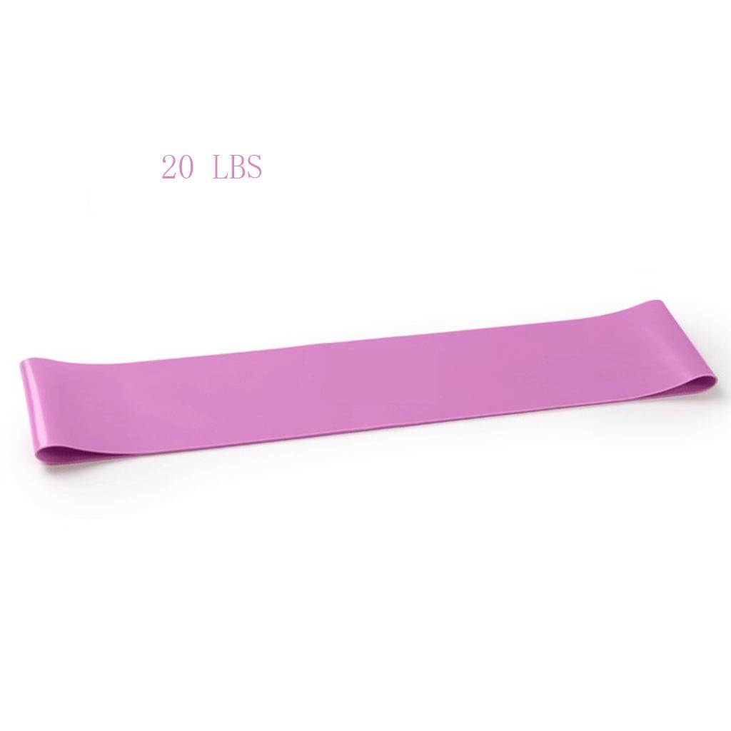 Elastic Band Yoga Tension Band taro purple 20lbs