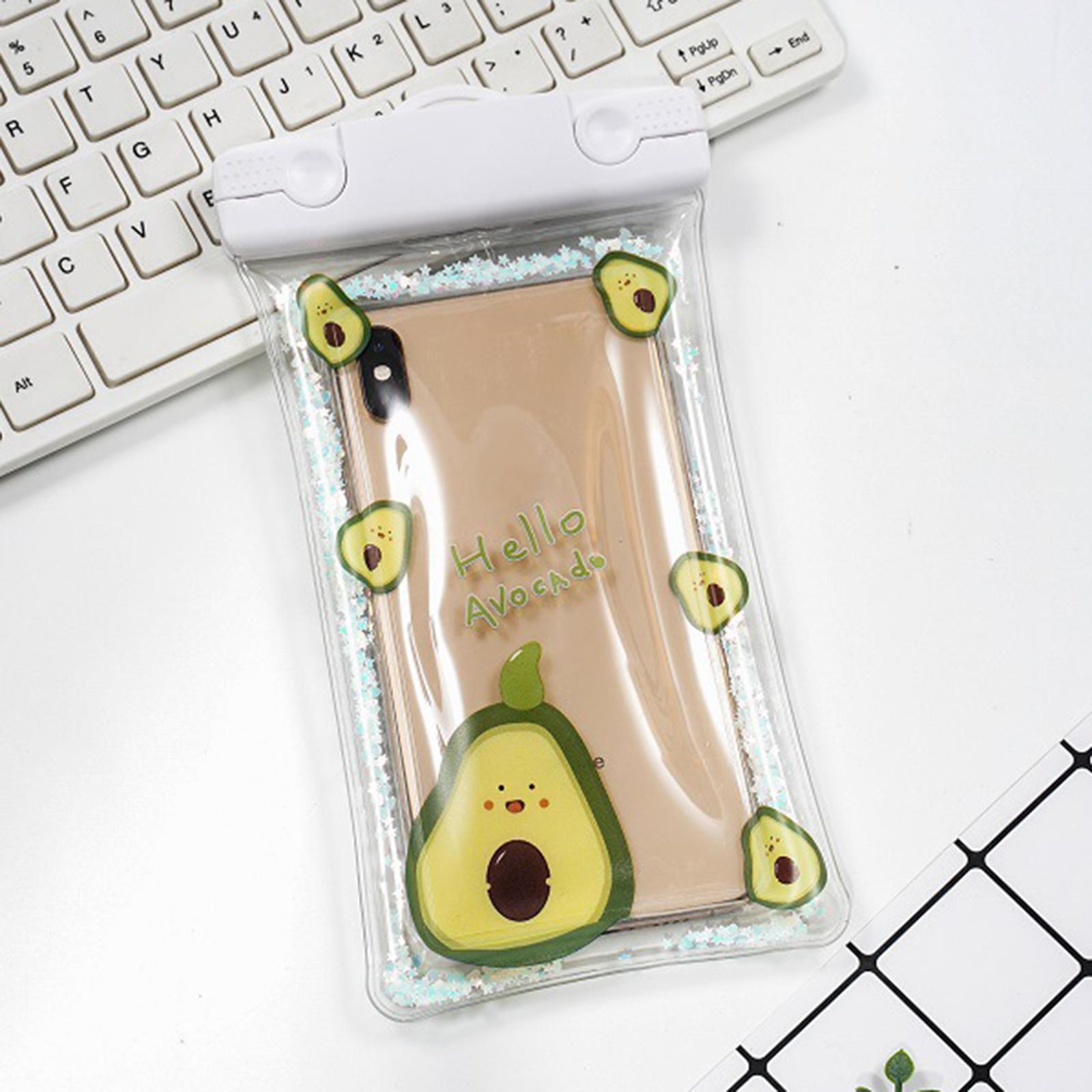 PVC Waterproof Phone Case Cellphone Dry Bag Phones Holder Lemon Whistle