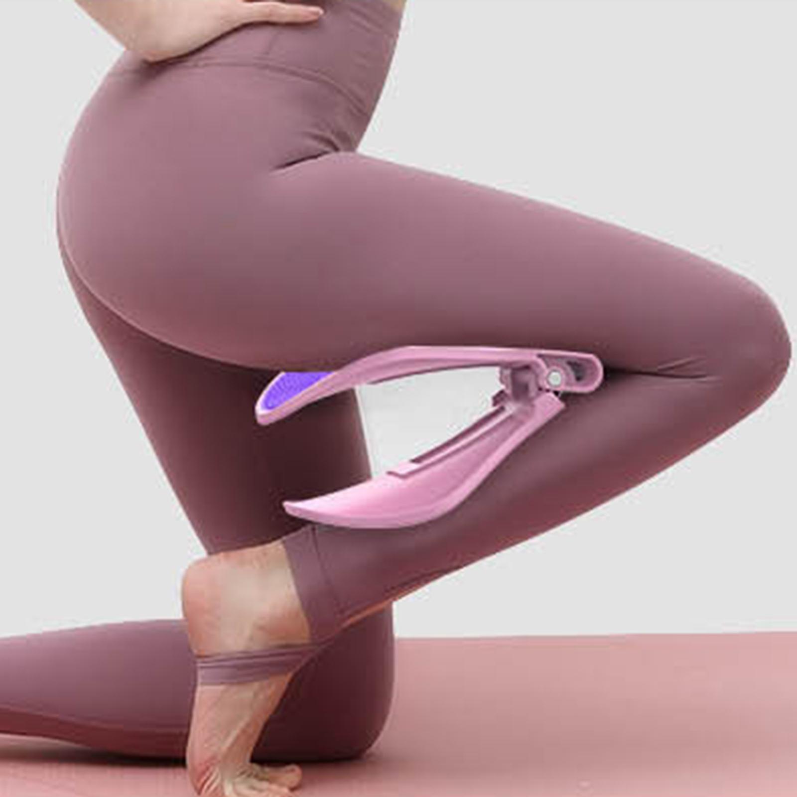 Hip Trainer Pelvic Floor Muscle Thigh Master Buttocks Exerciser Purple White