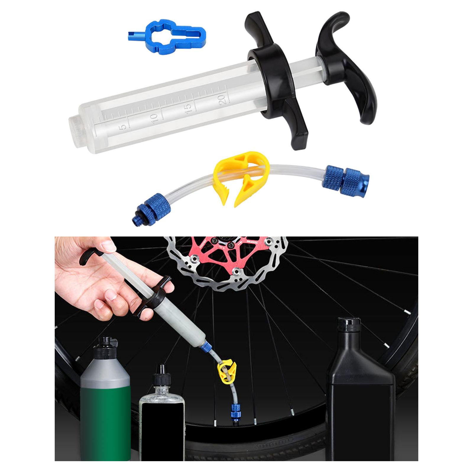 20ml MTB Cycling Bike Bicycle Tubeless Tire Sealant Injector with Wrench