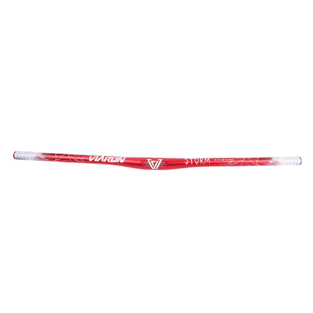 Mountain Bike Handlebar 780mm Riser Bar Cycling Straight Handlebar Red