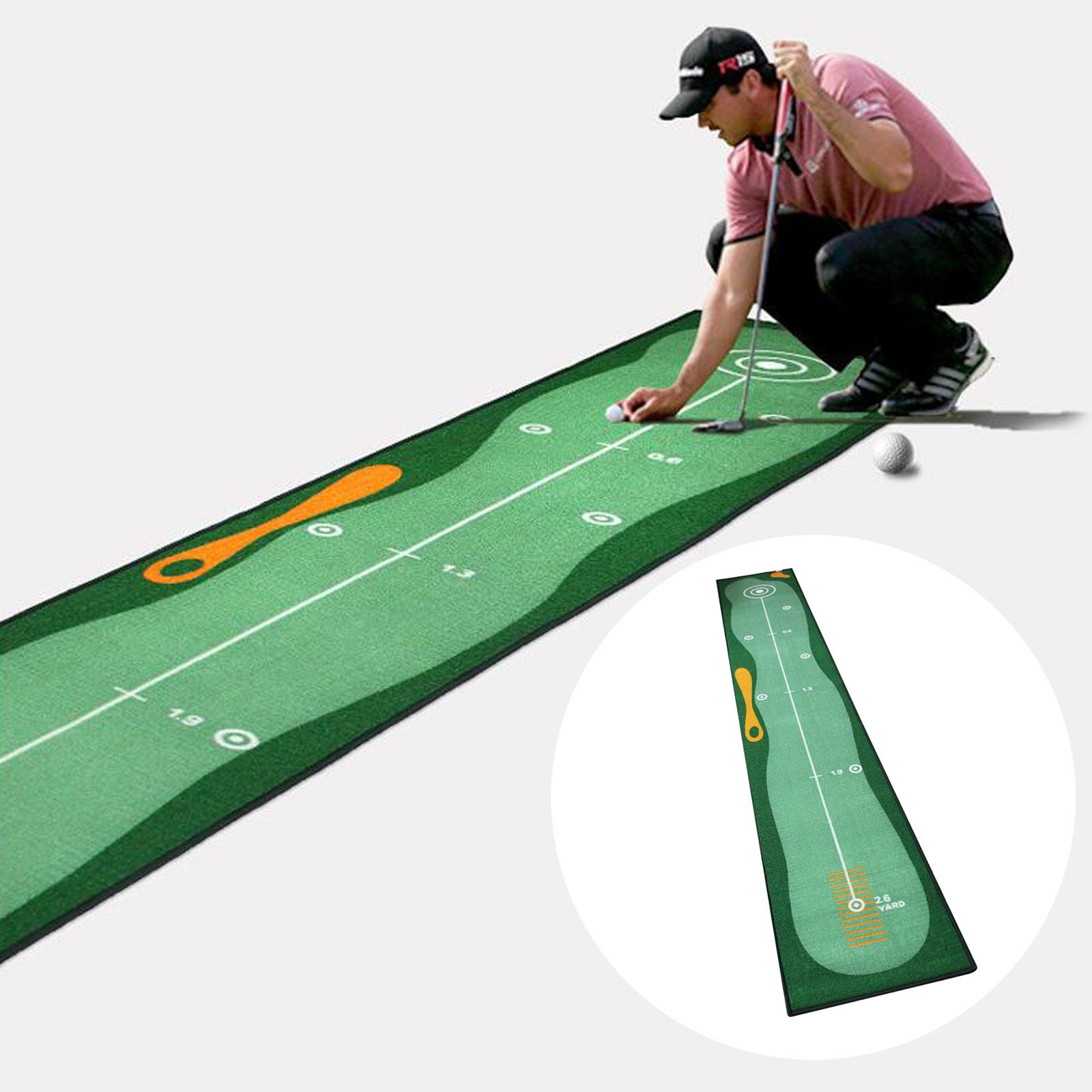 Nonskid Golf Putting Mat Improvement Simulators for Picnic Office Traveling
