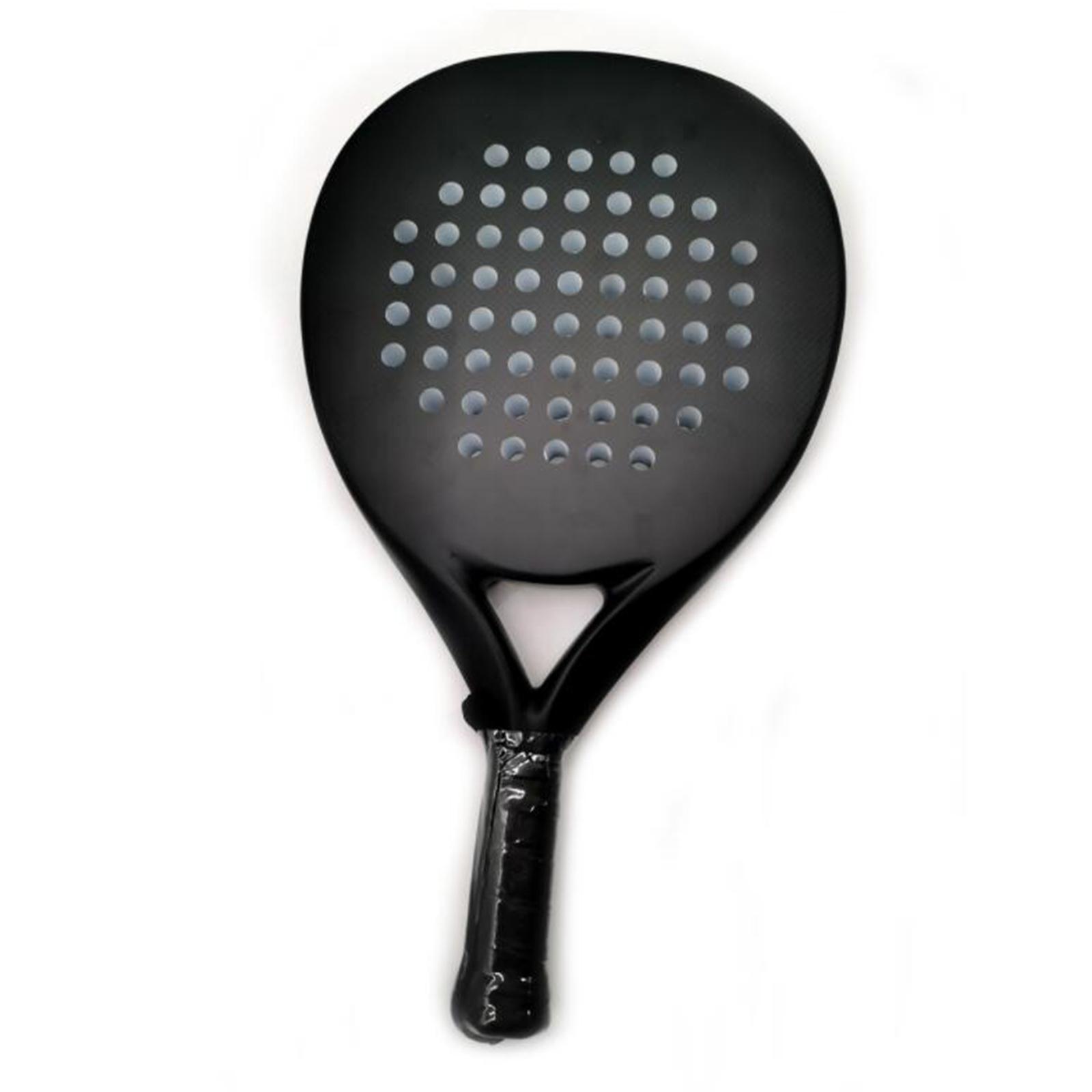 Tennis Paddle Racket Non Slip Padel Racquet EVA Foam Core for Outdoor Sports