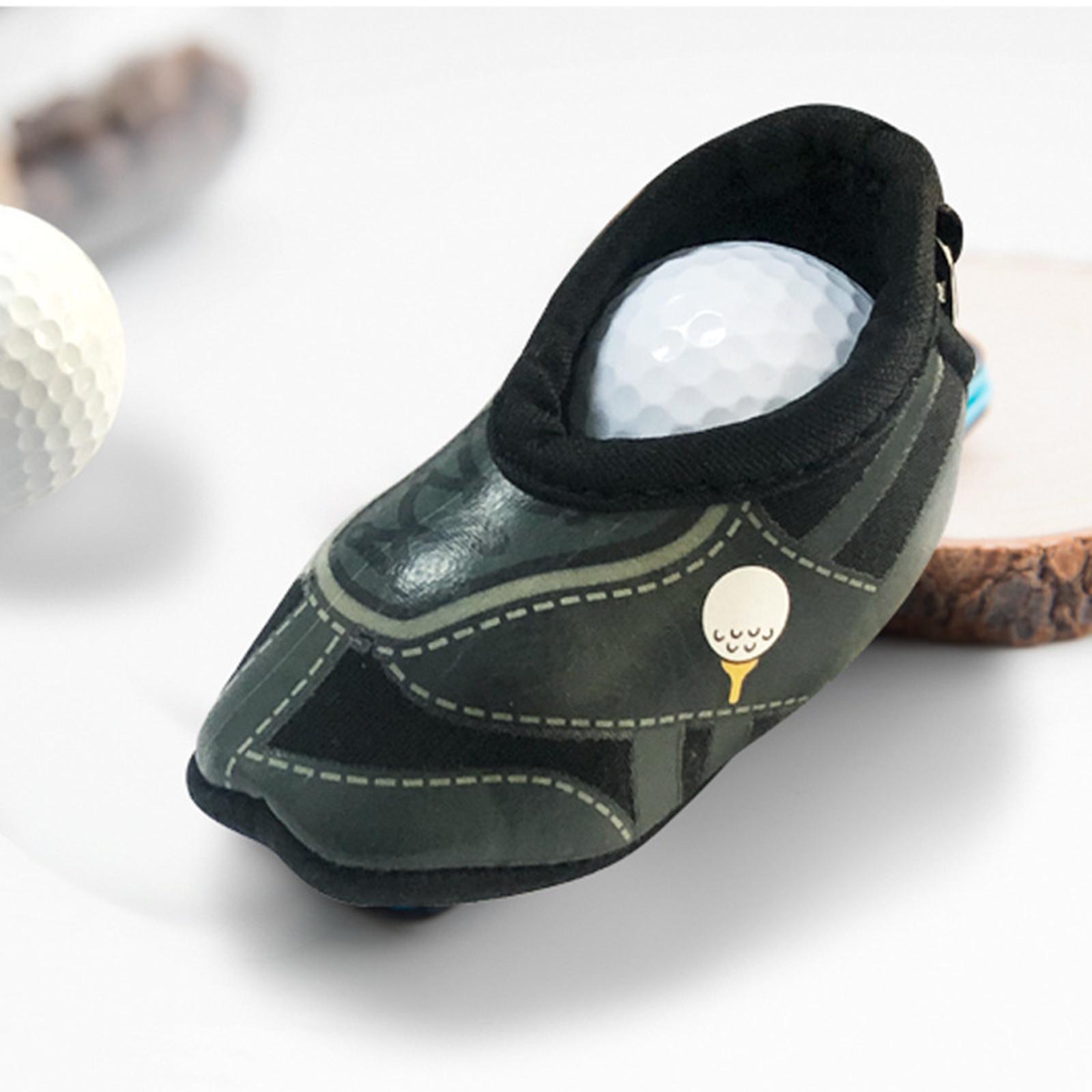 Neoprene Golf Ball Carry Bag Small Lightweight Golf Accessories Holder Green