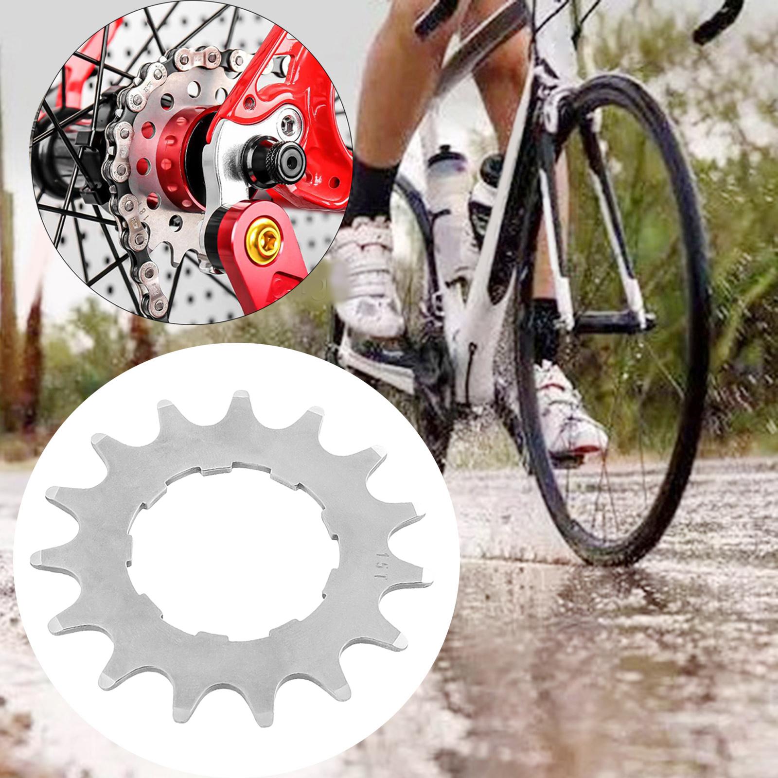 Single Speed Cassette Cog Bike Freewheel Bicycle Refit Parts Components 15T