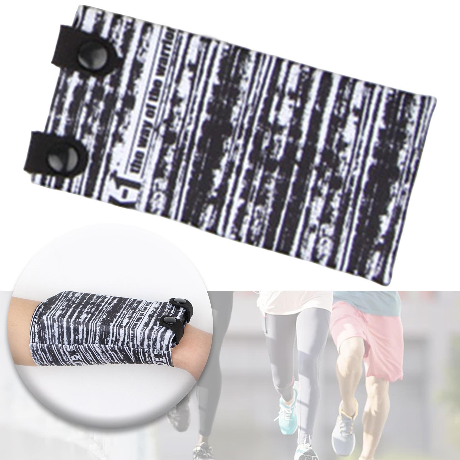 Phone Arm Bands Wristband Sleeve Bag Running Cellphone Holder White Black