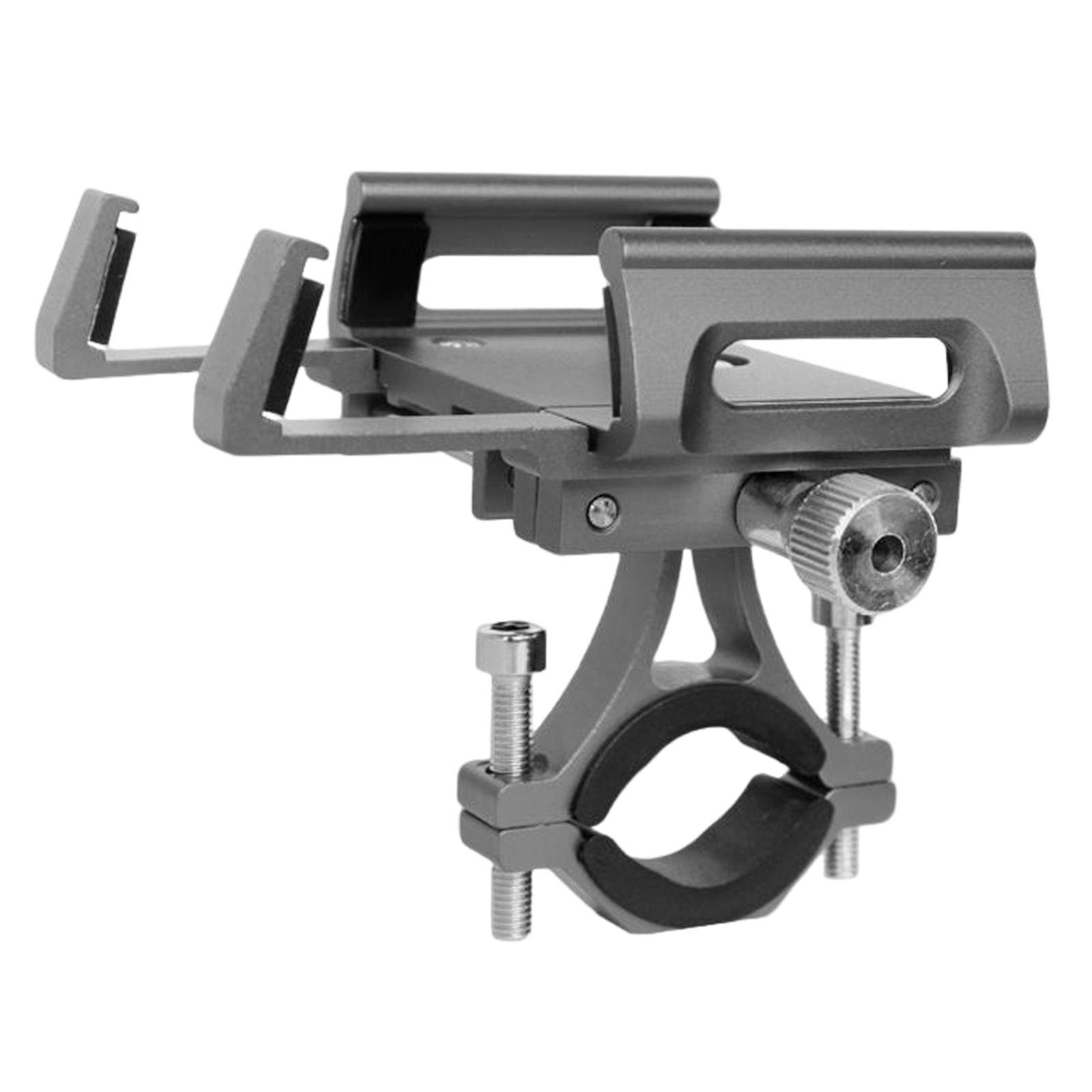 Bike Phone Mount Motorcycle Phone Mount Scooter Bracket Aluminum Alloy Titanium