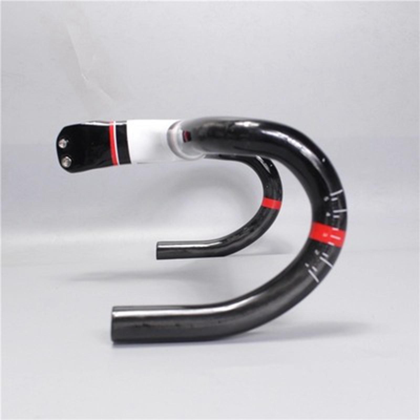 Bicycle Integrated Handlebar Cycling Lightweight Racing with Stem Accs 420x120mm