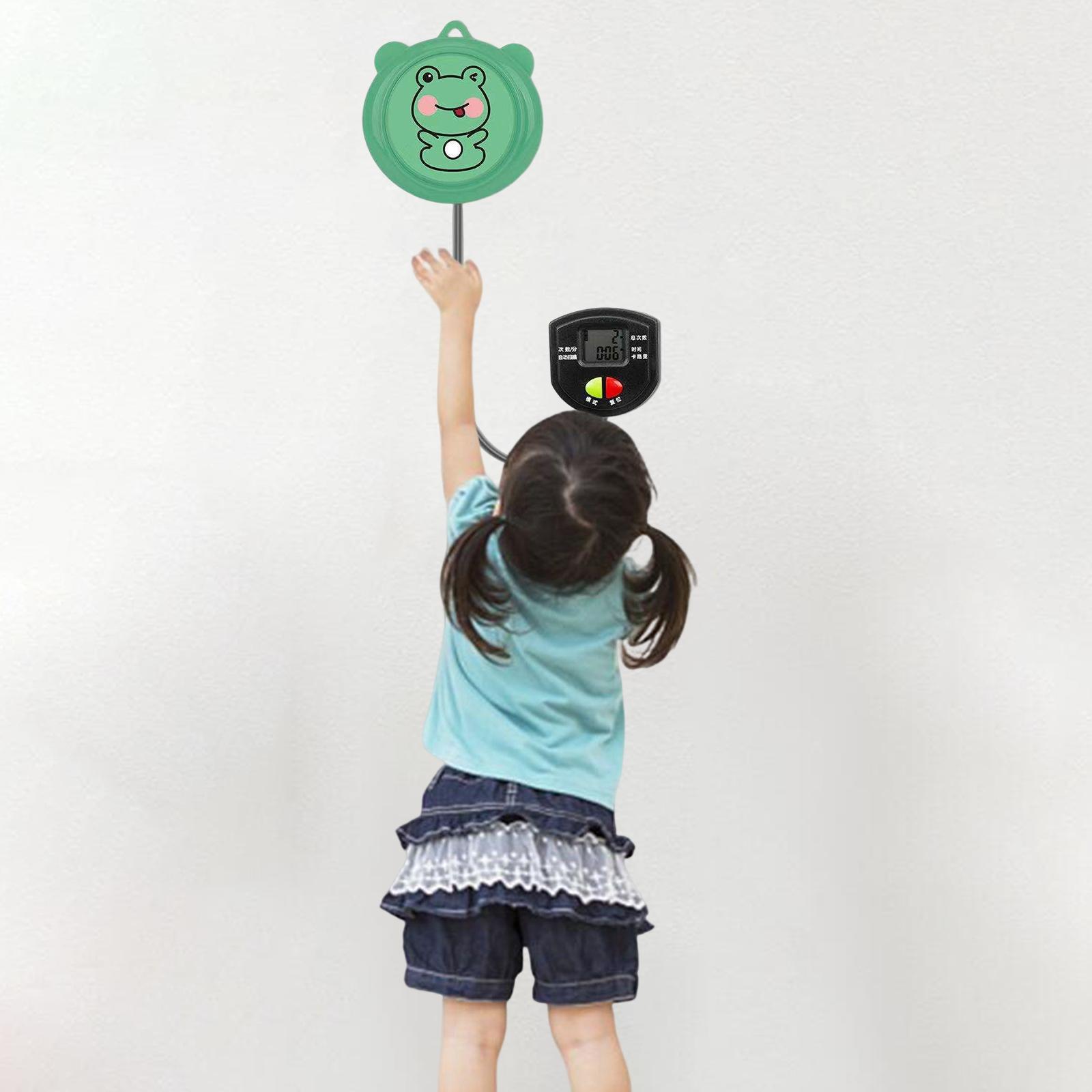 Touch Jump High Counter Exercise Voice Report Jump Training Kids Equipment Frog