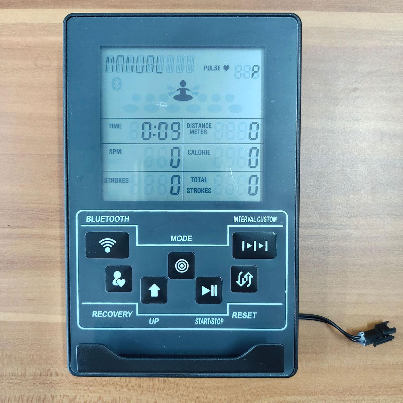 Rowing Machine Monitor Equipment Measurement Durable Odometer for Gym Home