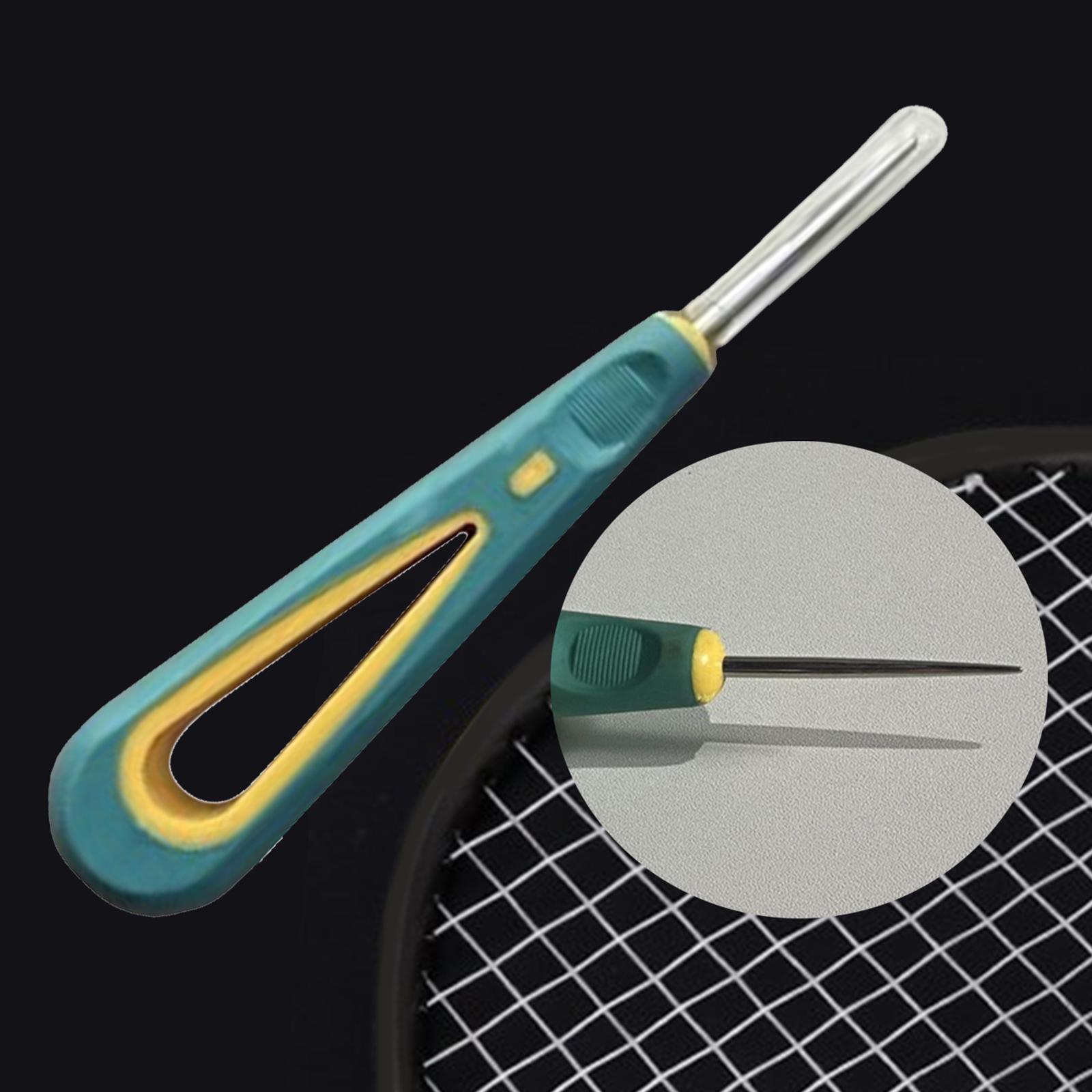 Durable Badminton Racket Stringing Awl String Guiding Tool Tennis Racket Awl