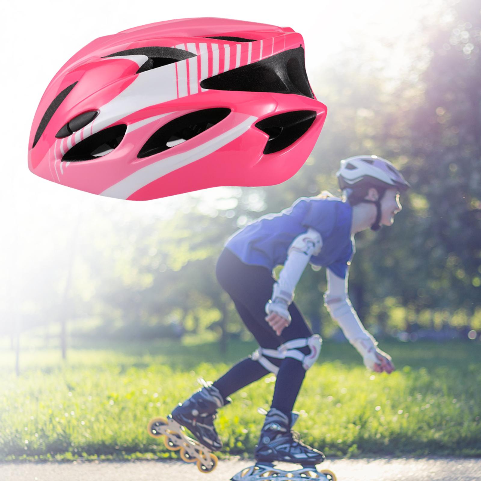 Kids Bike Helmet Road Mountain Bike Unisex Cap Sports Helmets Bicycle Helmet pink