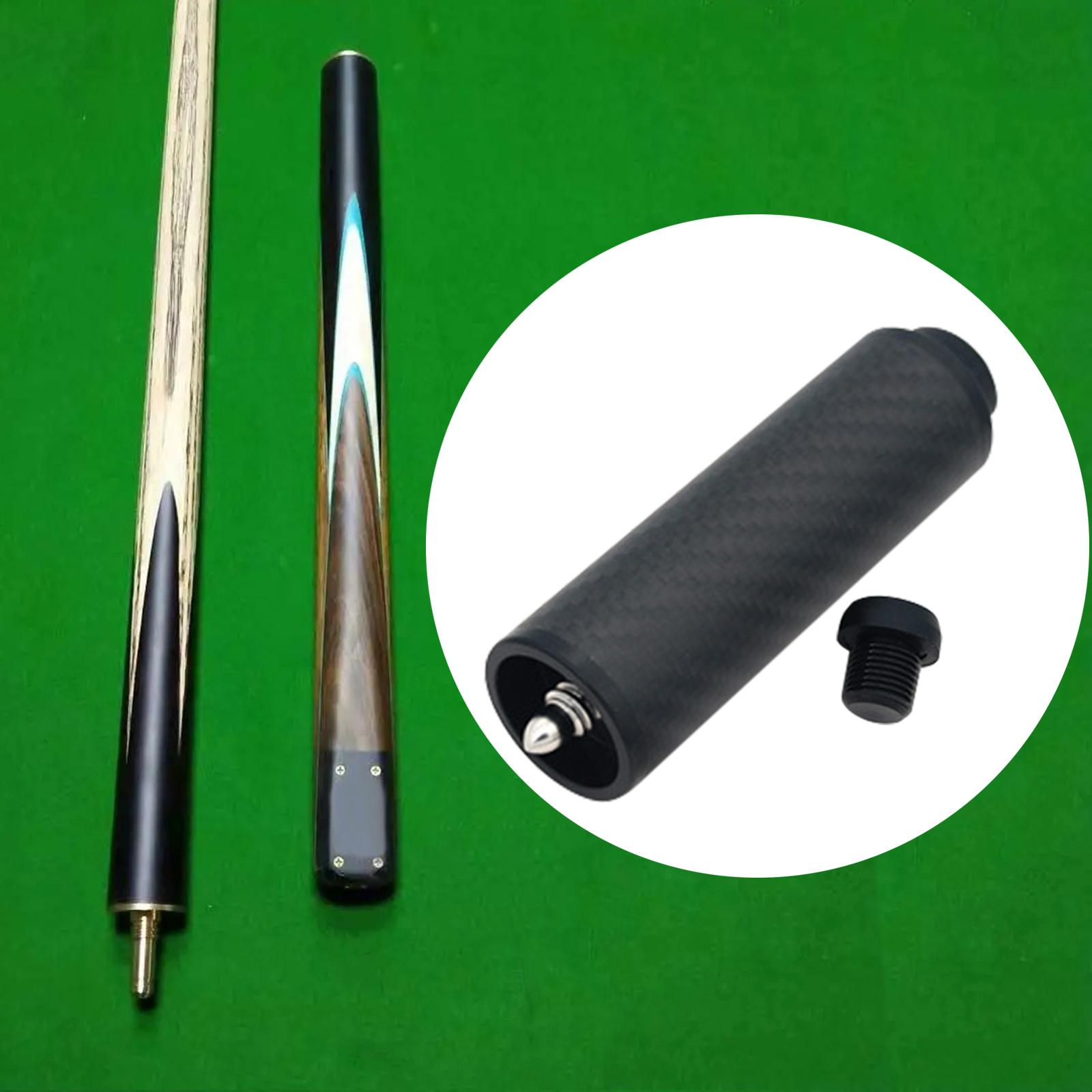 Cue Stick Extender Compact Beginners Attachment Billiards Pool Cue Extension 19cm