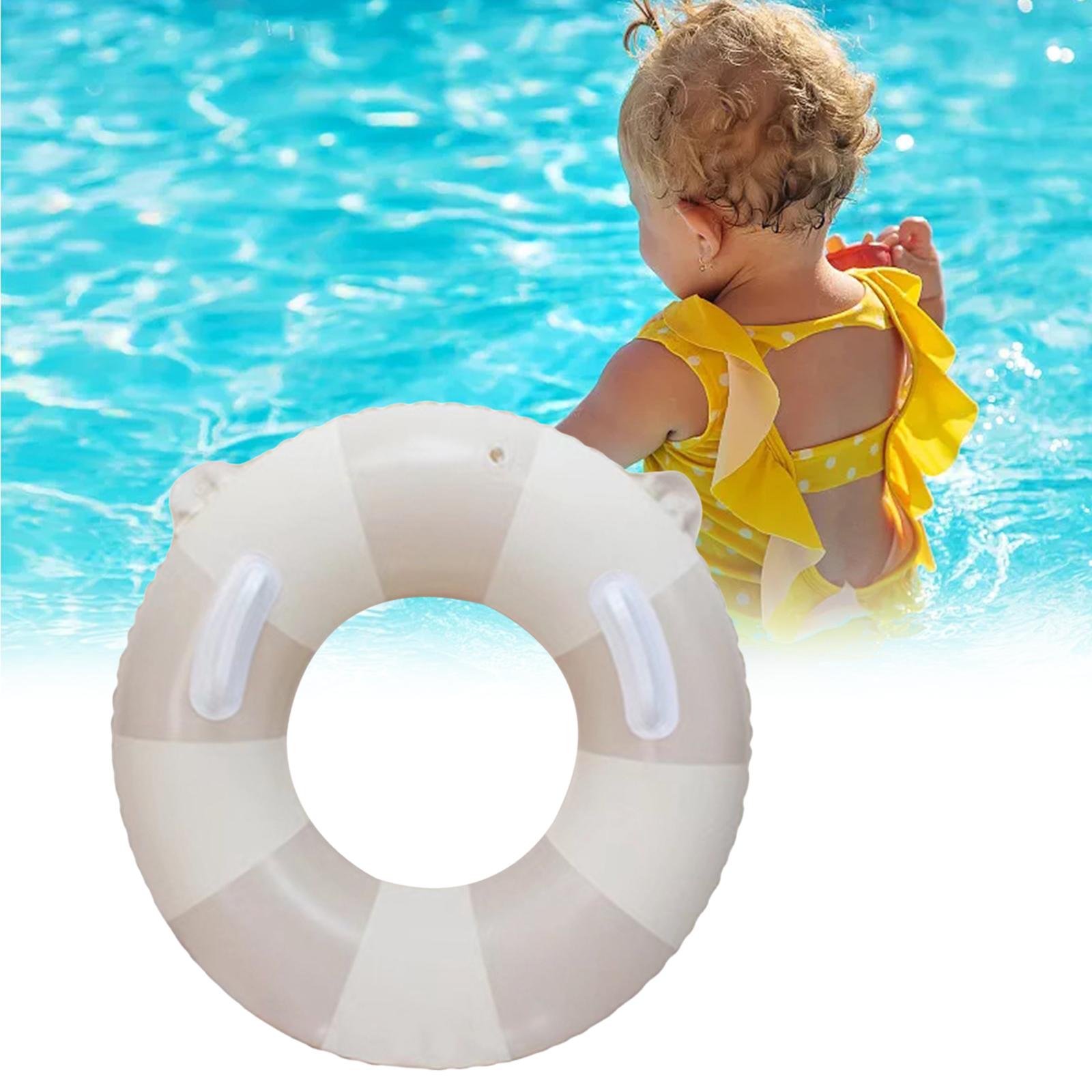 Infant Pool Float Swimming Trainer Inflatable Thicken Baby Pool Float Color Swim Ring