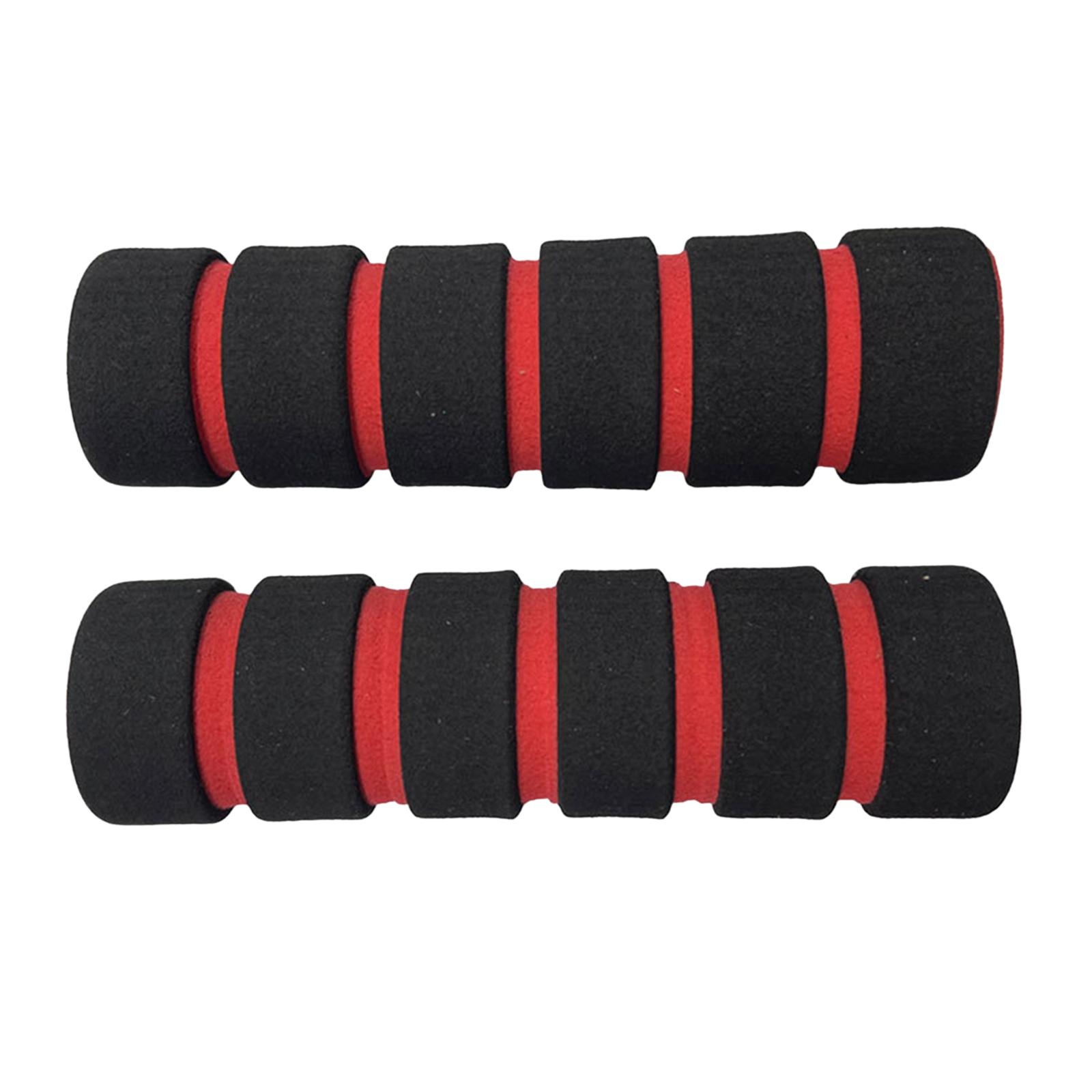 Sponge Foam Sleeve Fitness Equipment for Strength Training Workout Bench Armrest Red