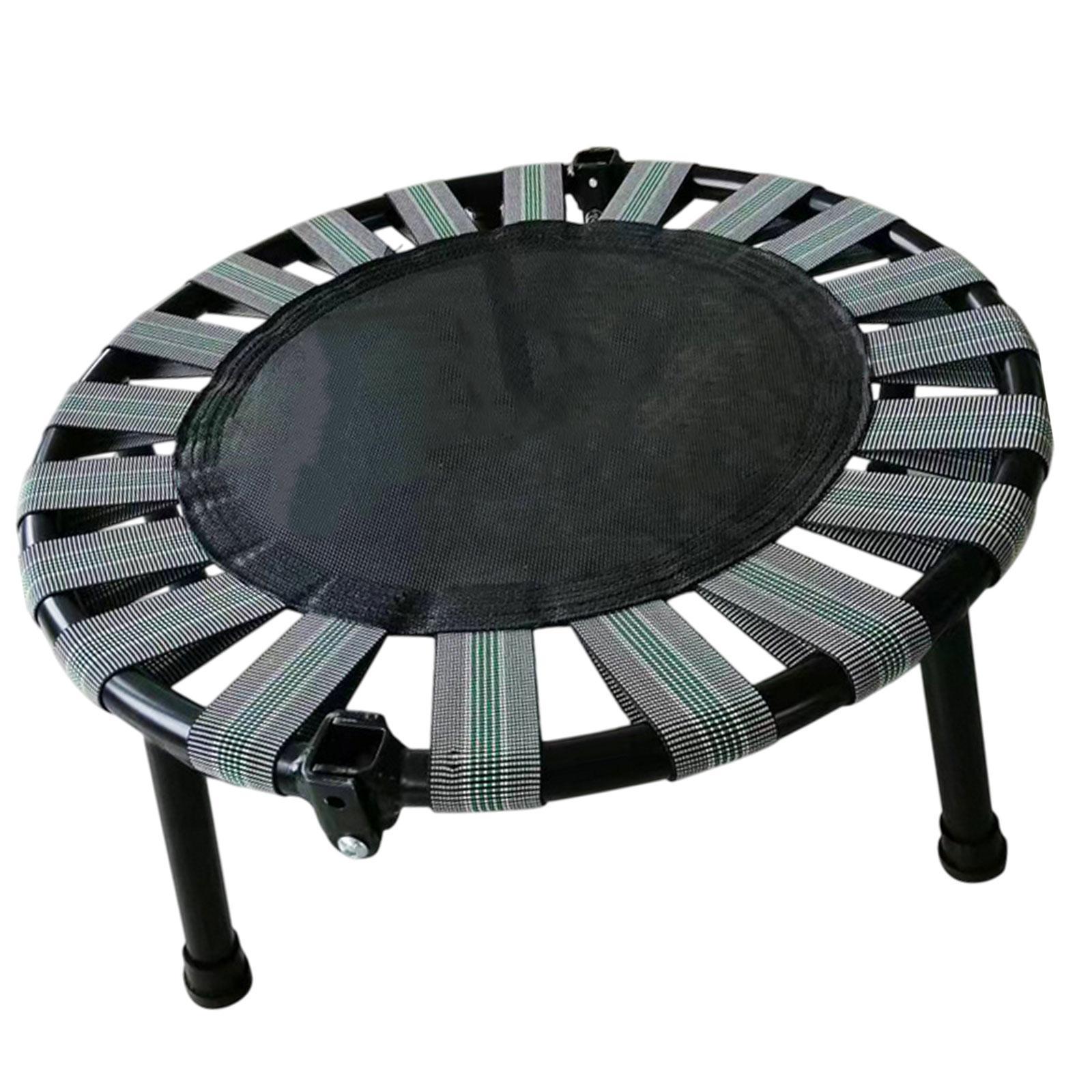 Mini Trampoline Sturdy Quiet Compact Jumping Bed for Birthday Gifts Home Toy