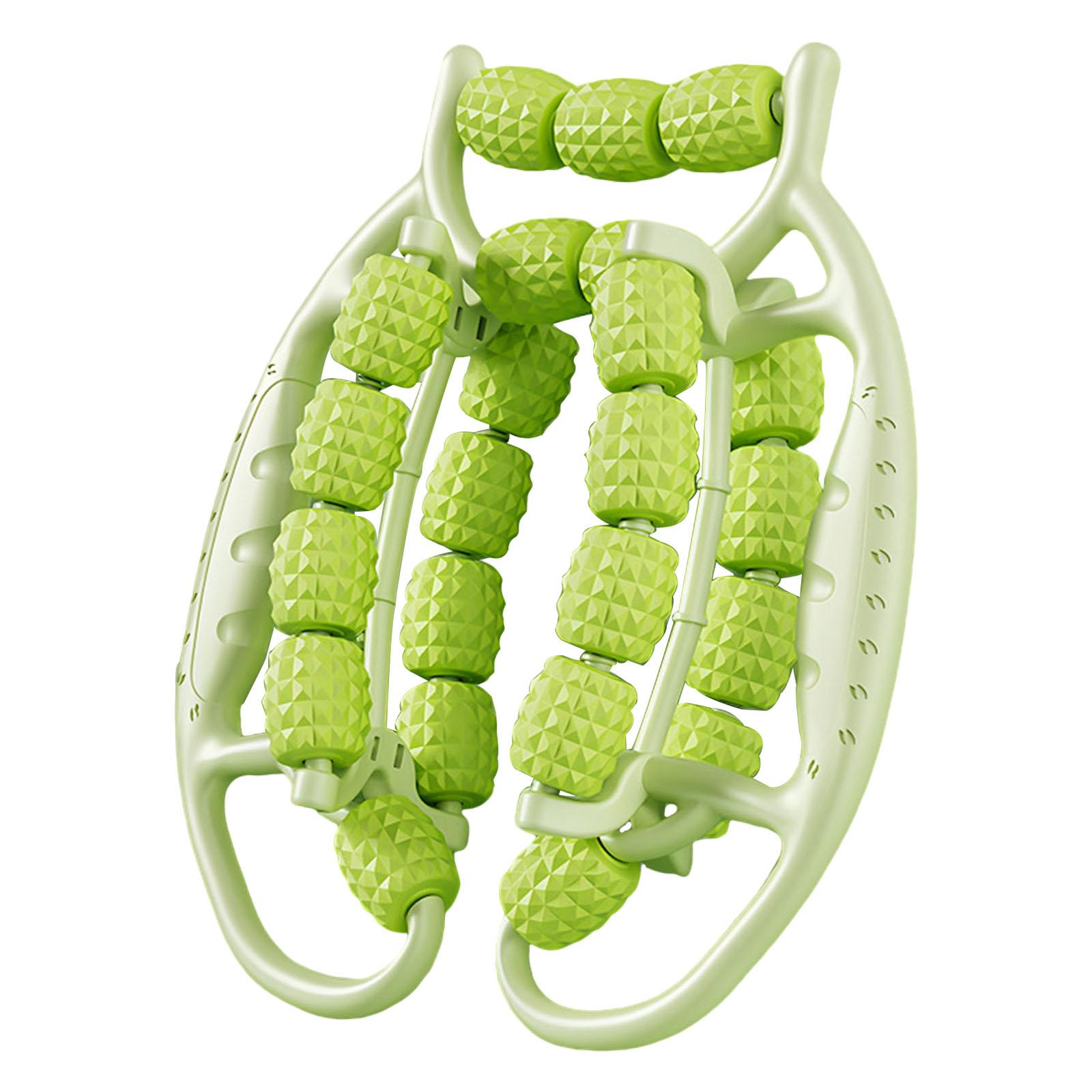 Leg Clamp Muscle Roller Green