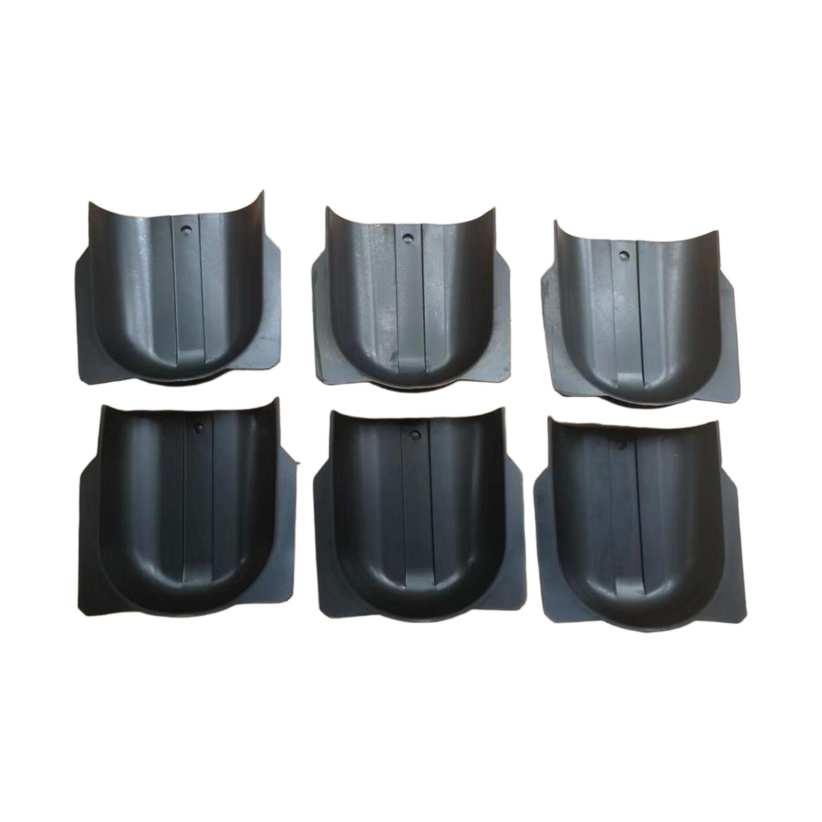 6Pcs Pool Table Gully Boots Easy to Use Smoothly Wear Resistant Parts Rubber