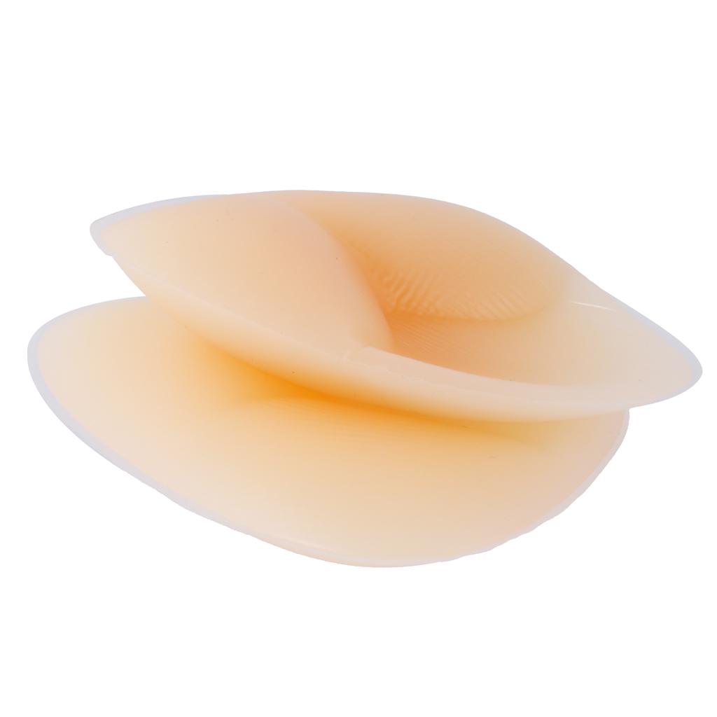Silicone Push Up Bra Pad Insert Breast Enhancer Bikini Swimsuit Pocket Nude