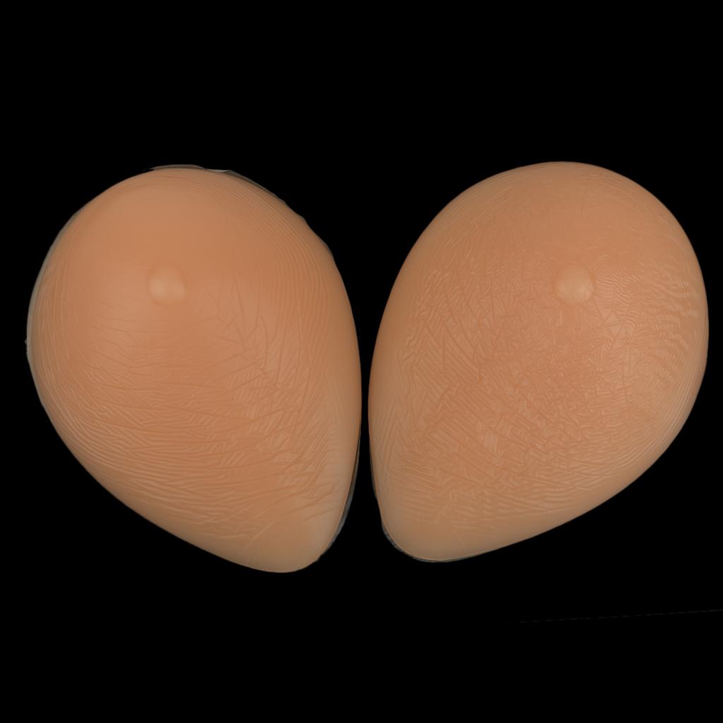 2x Breast Forms Silicone Breast Silicone Forms Mastectomy Enhancers