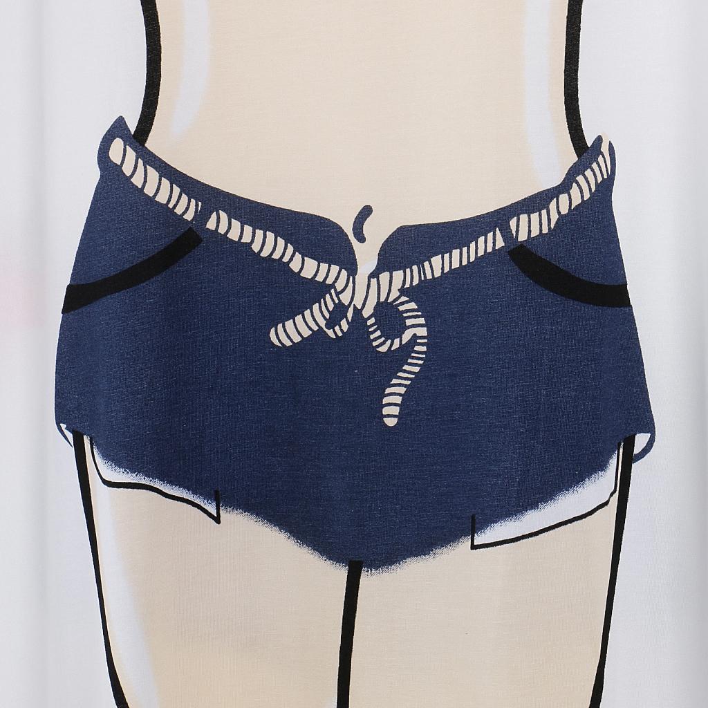 Novelty Women Bikini Swimsuit Tshirt Pajamas Holiday Beach Pool Party