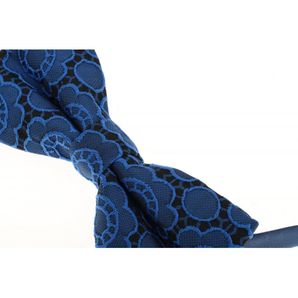 Men's Elegant Royal Blue Bowtie Wedding Party Tuxedo Necktie Adjustable