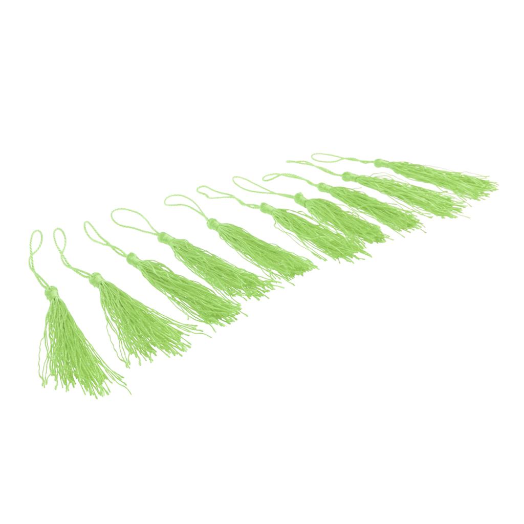 Fashion Tassel Pendants Trim Craft Applique Jewelry Making Olive Green     