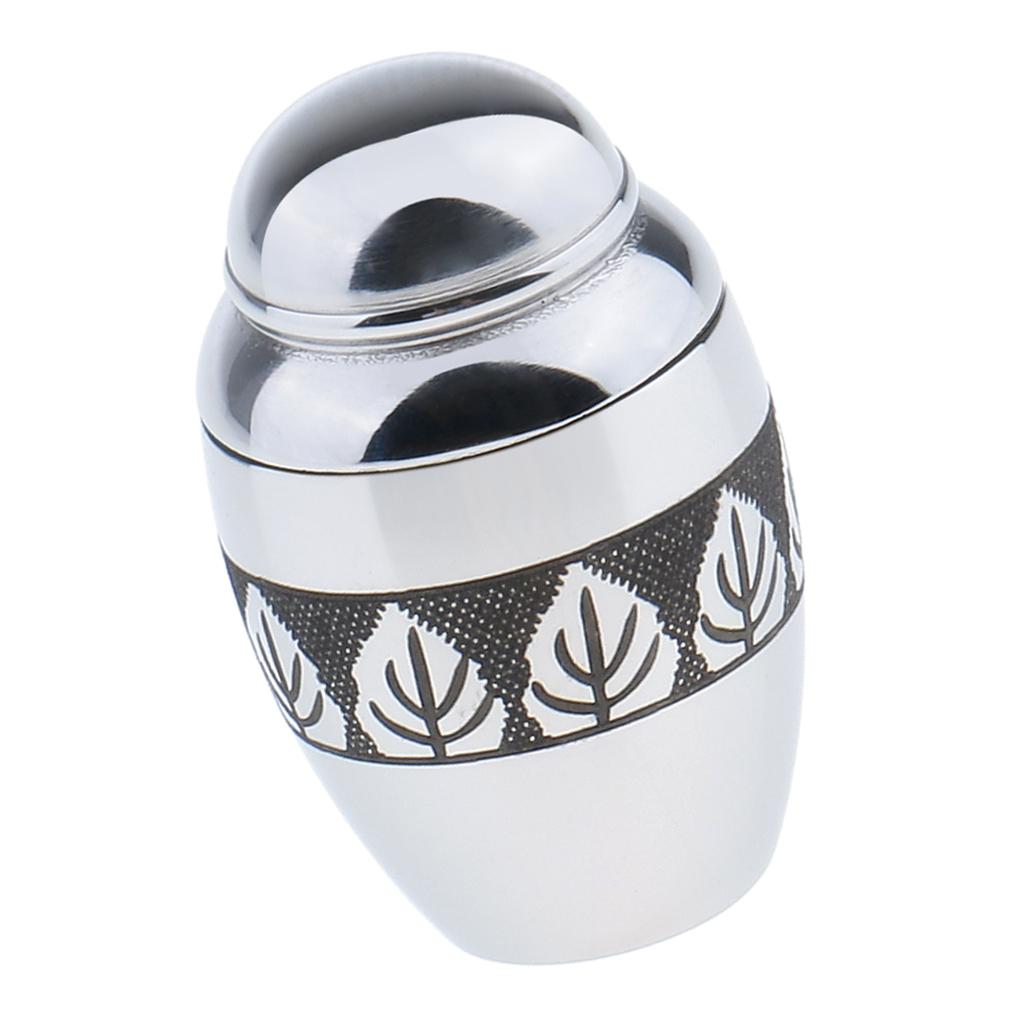 Stainless Steel Cremation Funeral Memorial Urn for Human Ashes Adult Pet Ash Jar eBay