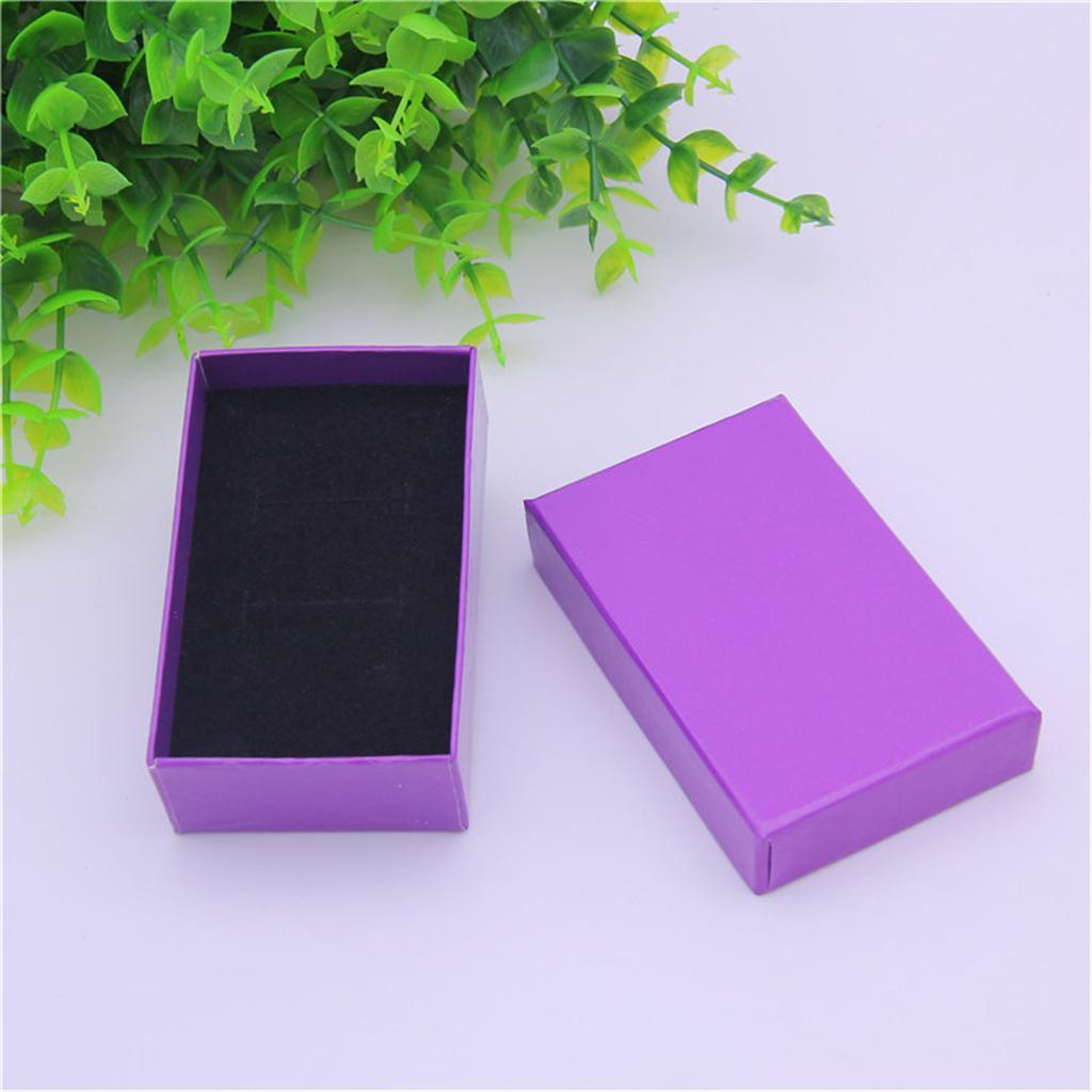 24pcs Cardboard Small Jewelry Necklace Earring Boxes Gift Boxes 5x8x2
