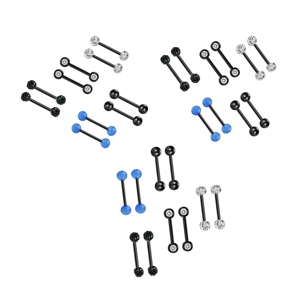 Stainless steel navel ring eyebrow ring piercing jewelry Small Size