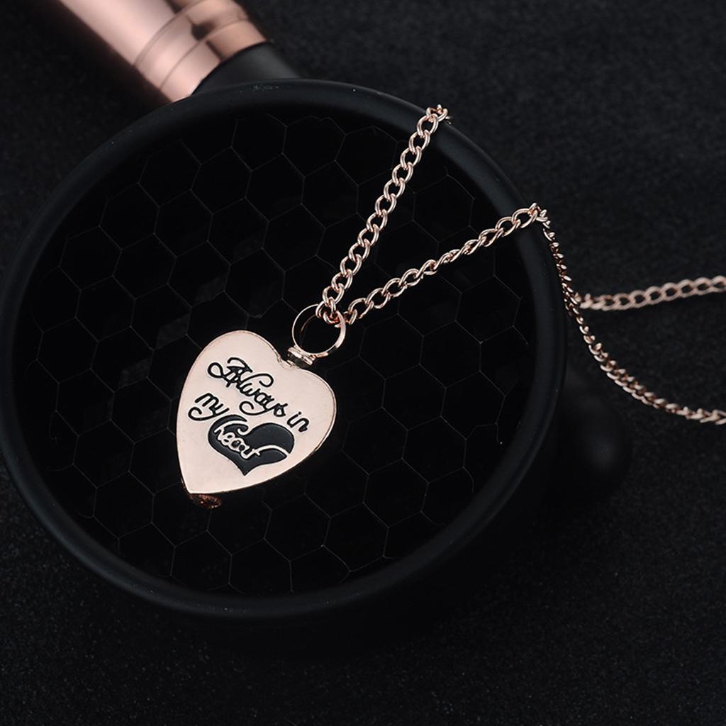 Cremation Jewellery Ashes Heart Pendant Keepsake Memorial Necklace Locket