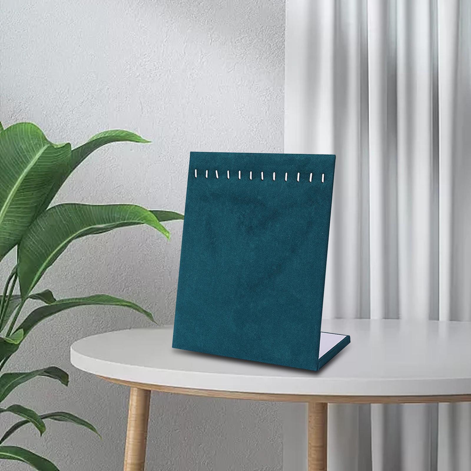 12 Hooks Necklace Jewelry Stand Rack Organiser Showcase for Pendant Chain