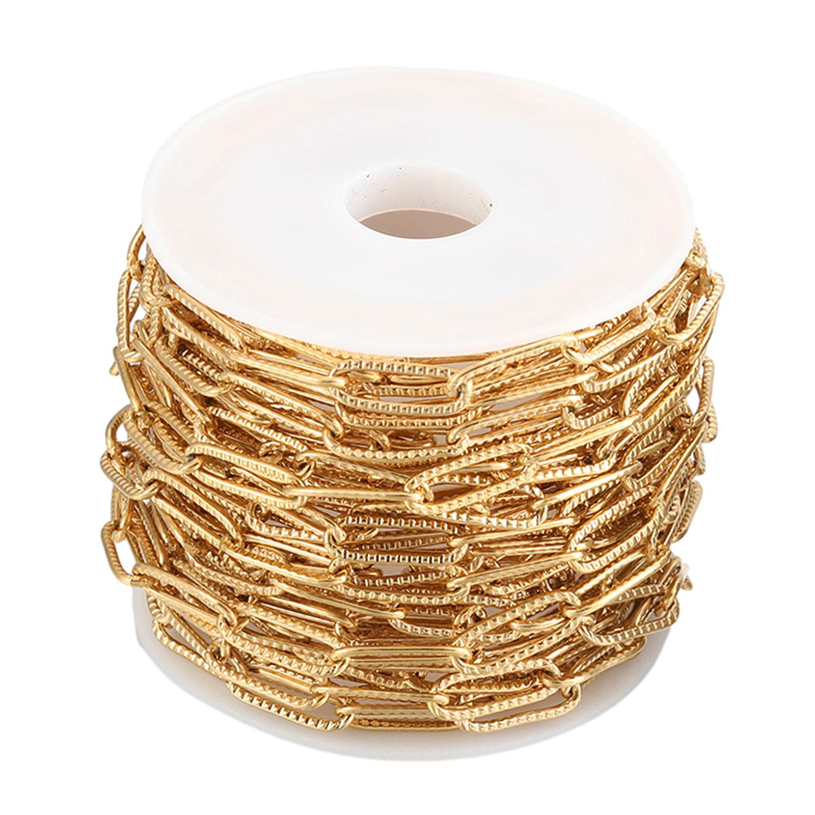 Paperclip Link Chain Jewelry Supply