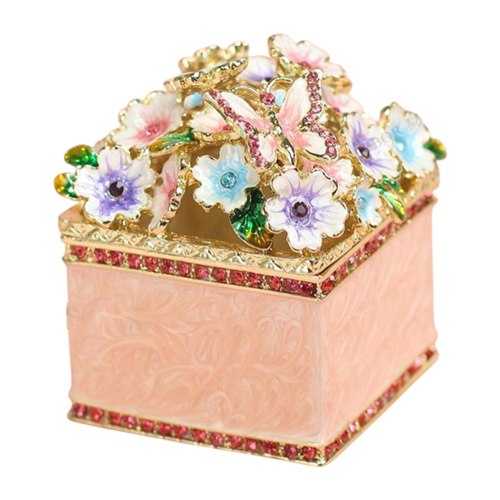 Hand Painted Trinket Box