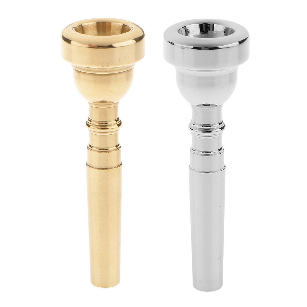 5C Trumpet Metal Mouthpieces for Replacements Accessories Gold