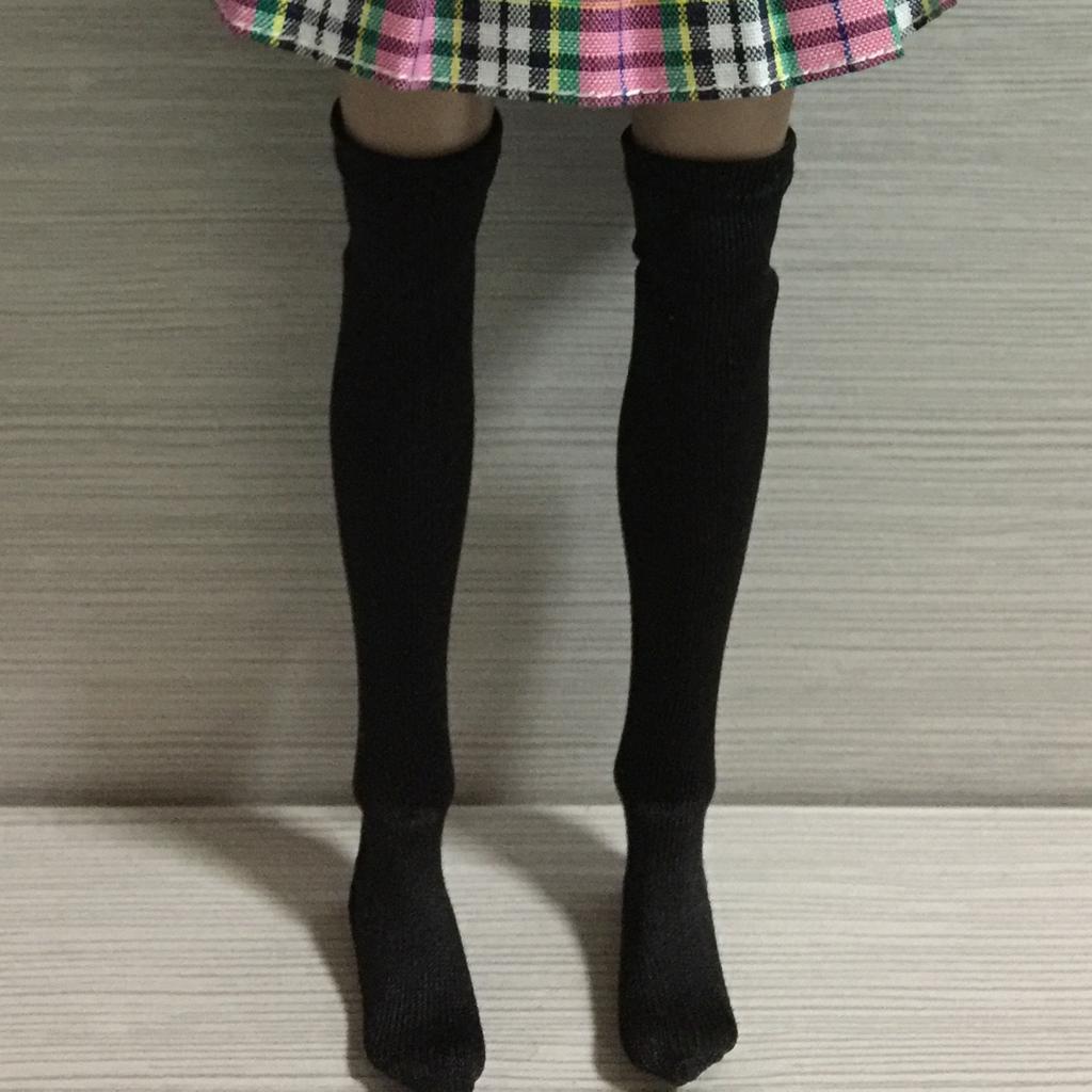 1/6 Scale Hooded Jacket + Pantyhose + Skirt + Shirt For 12 Inch