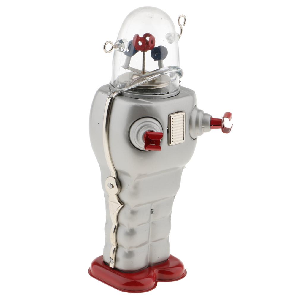 Détails sur Jouet Mécanique Ancien Métal Robot d'Espace Vintage Cadeau Enfant Décor Maison Détails sur Jouet Mécanique Ancien Métal Robot d'Espace Vintage Cadeau Enfant Décor Maison