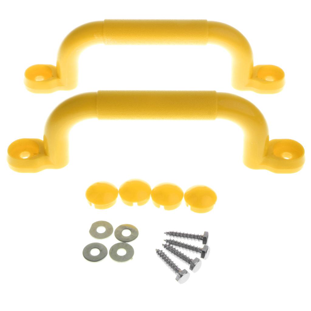 2x2Pcs Pieces Safety Nonslip Handles Swing Accessories Outdoor Activity Games