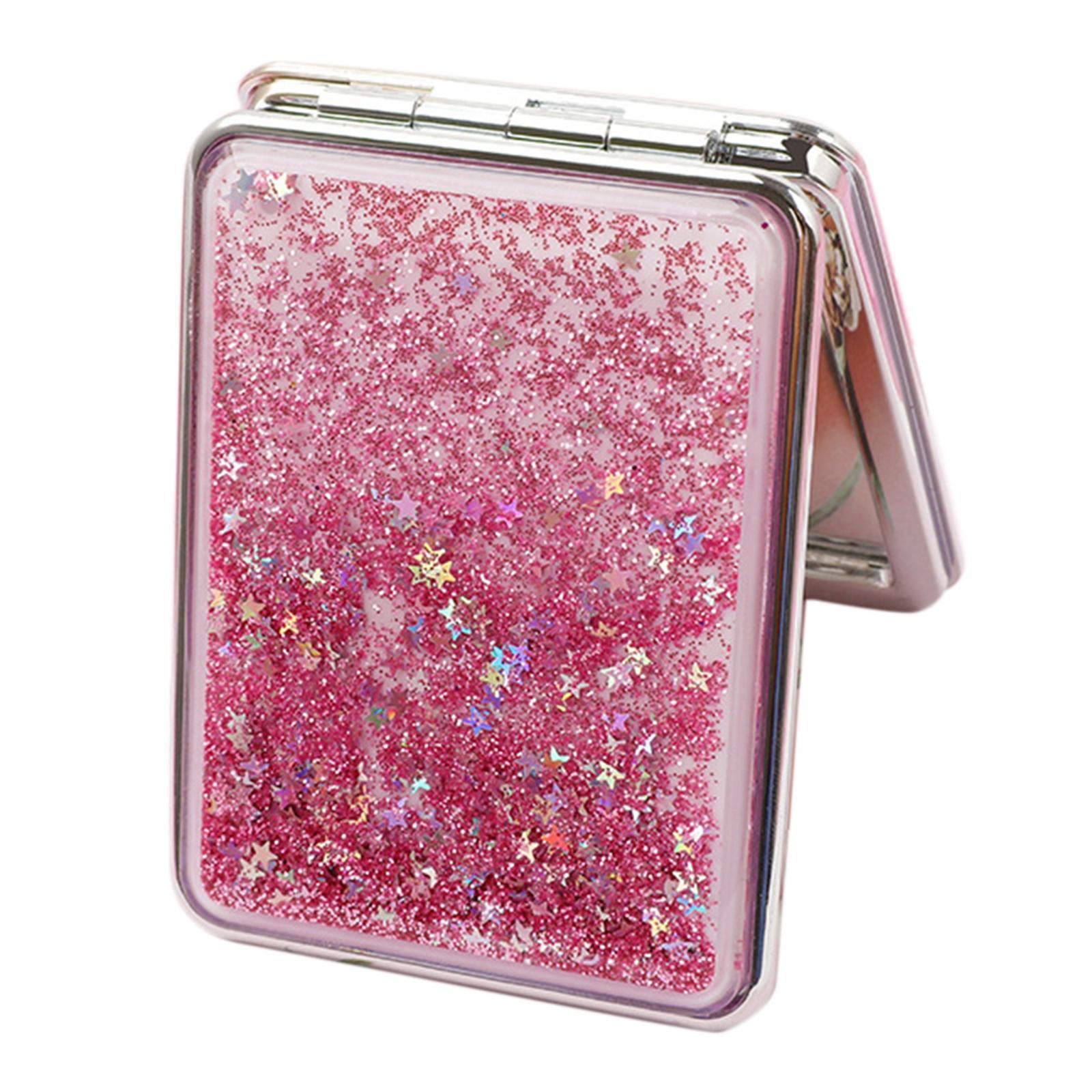 Magnifying Makeup Cosmetic Compact Folding Mirror for Purse Handbag ...