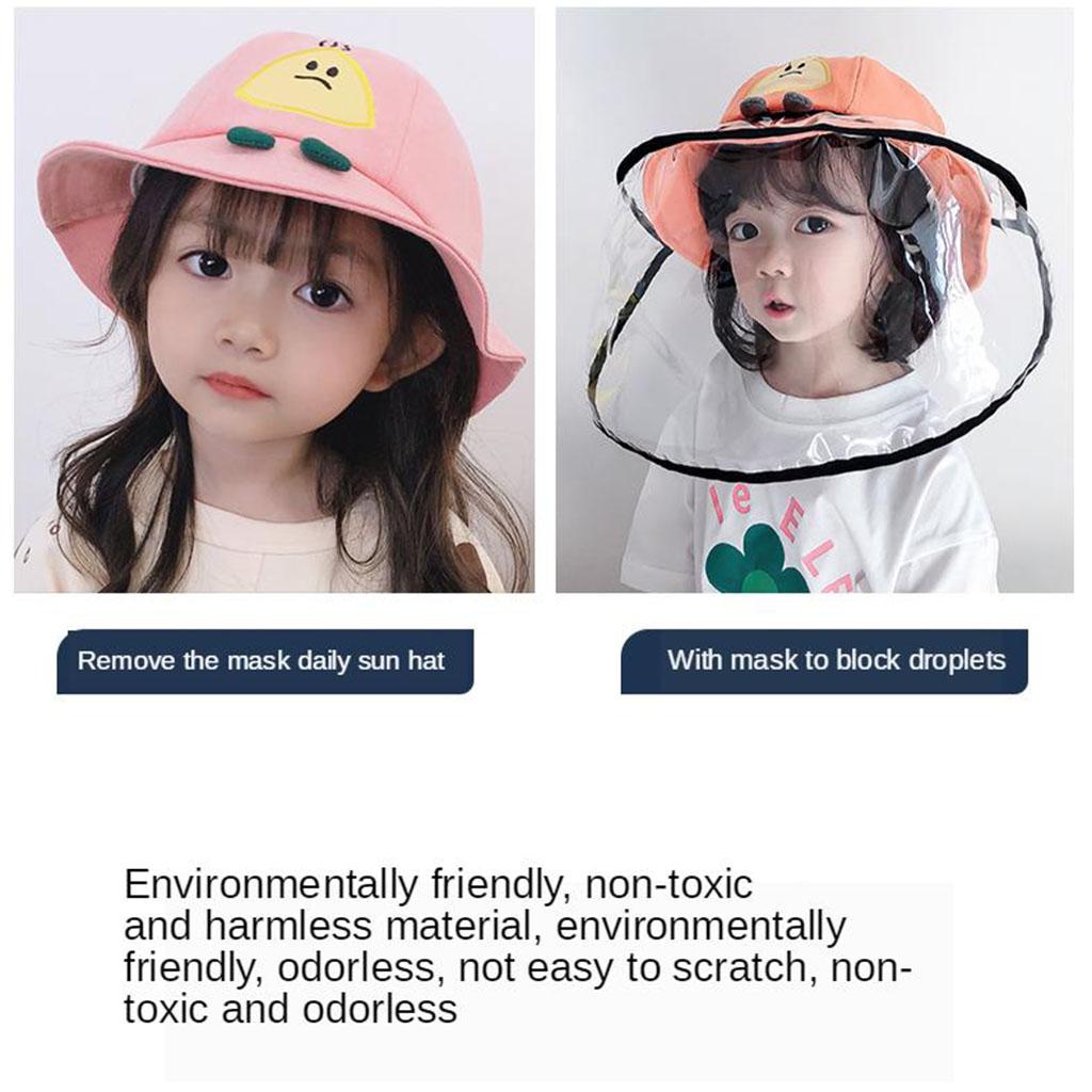 UV Protection Hat for Kids Pink
