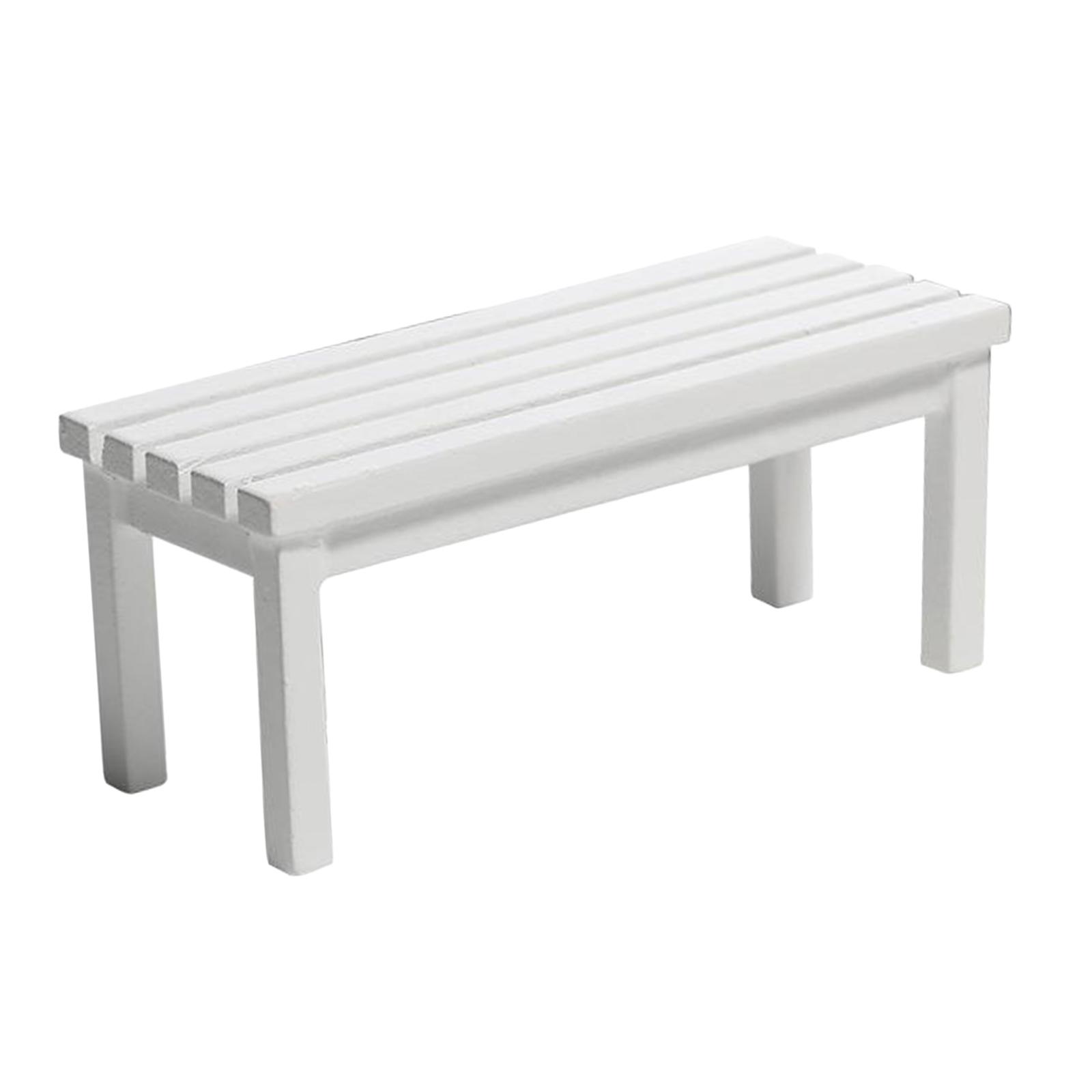 Dollhouse Bench White