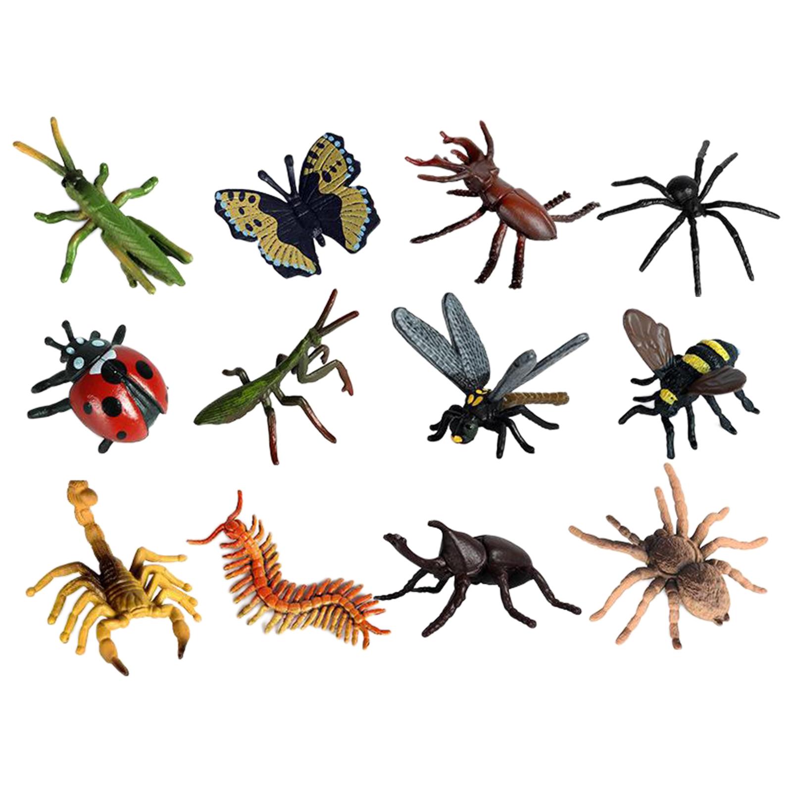 Plastic Insect Model Set