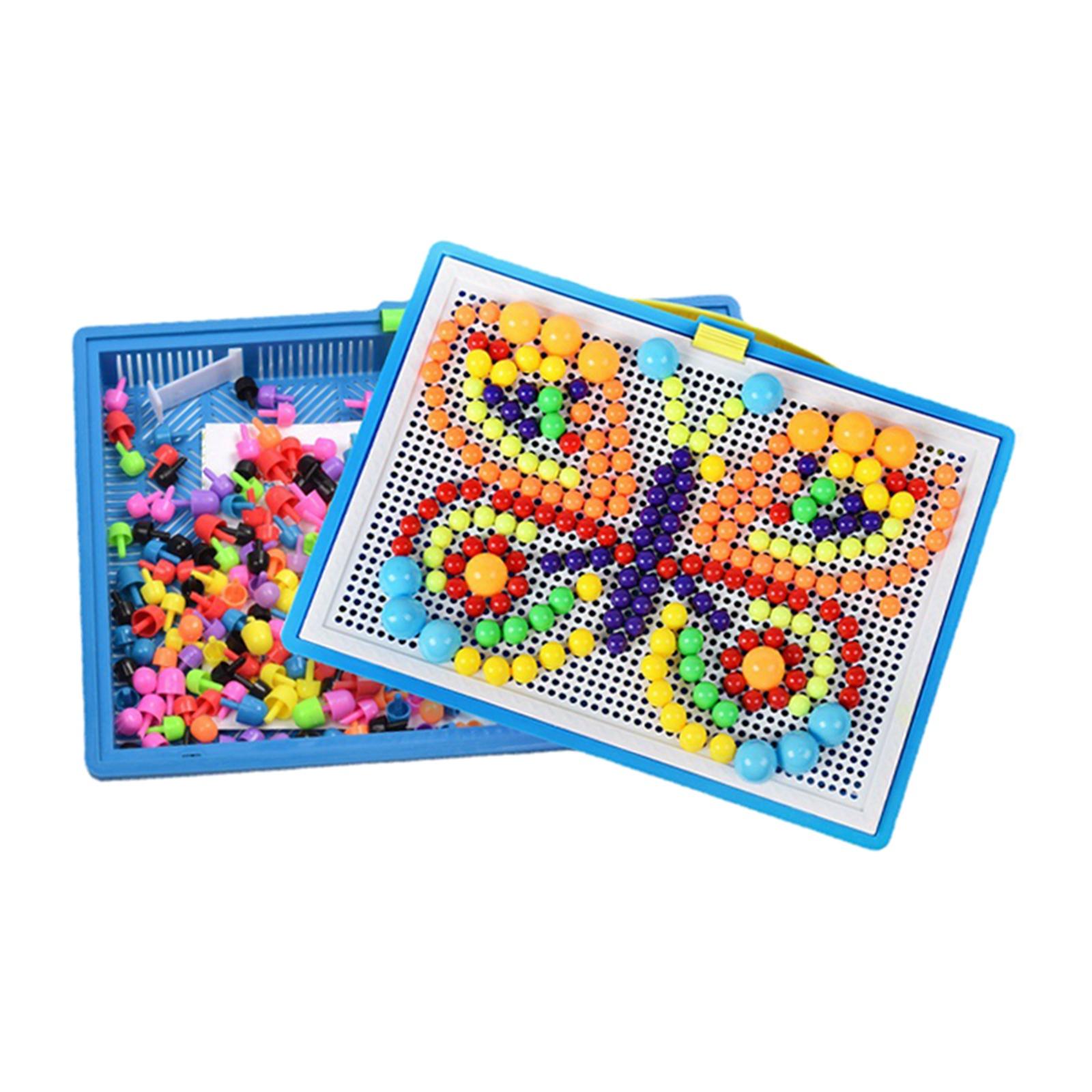Mushroom Nail Pegboard 620 Pegs