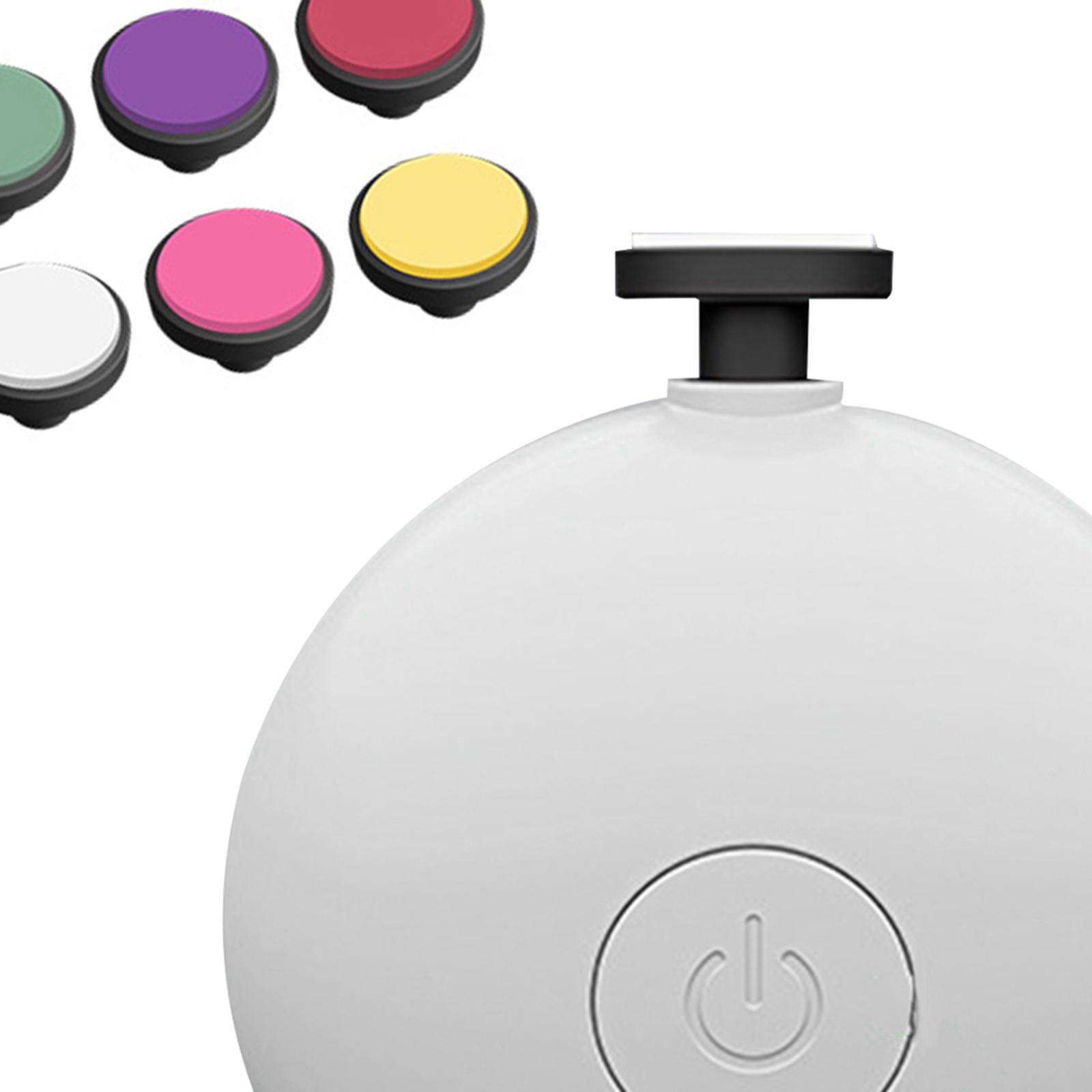 Manicure Tools Replaceable Polishing Nail Trimmer for Indoor White