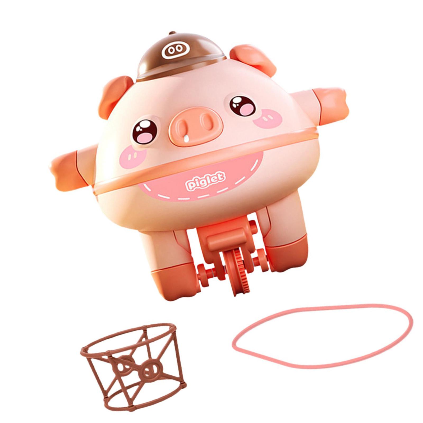 Tightrope Walking Tumbler Pig
