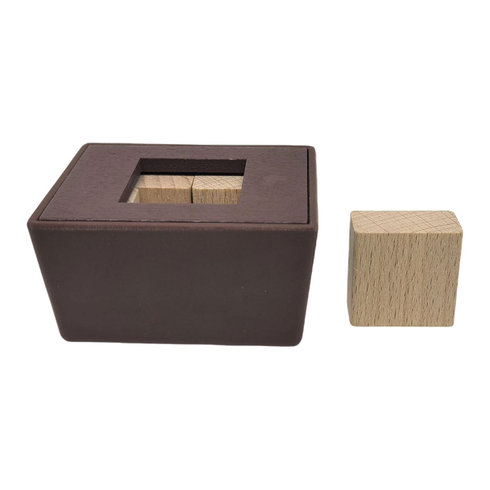 Wooden Brain Teaser Cube